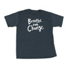 Navy & White Crew T-shirt (Unisex)