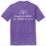 Purple & White Crew Trainee T-shirt