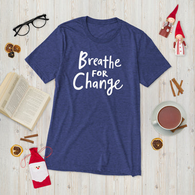 Branded Tee – Community Cobalt