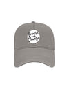 Gray Embroidered Breathe For Change Hat